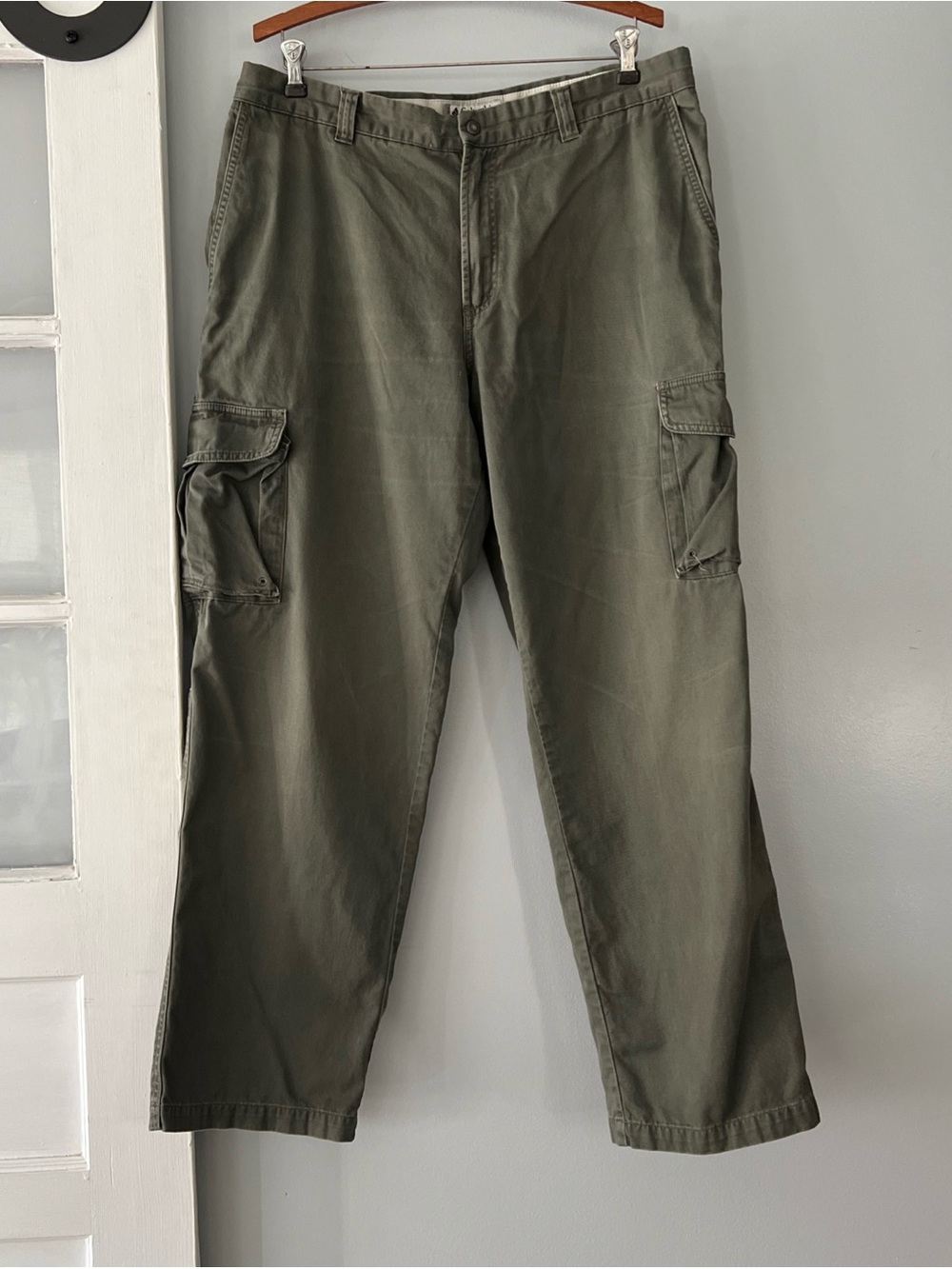 Columbia Vertex Men’s 36x32 Cargo Pants Khaki Green Hiking Outdoor Workwear